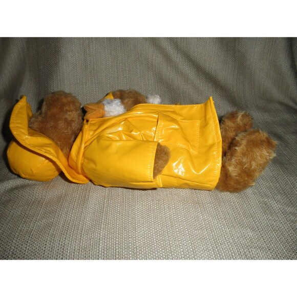 NEW BY TOBY, 2001 VINTAGE BEARINGTON PLUSH 13" TEDDY BEAR "DONALD" WITH DUCK - Picture 8 of 12